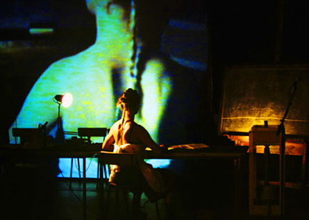 Liz Kettle in Waves, photo by Steve Cumminsky Liz Kettle in Waves, photo by Steve Cumminsky