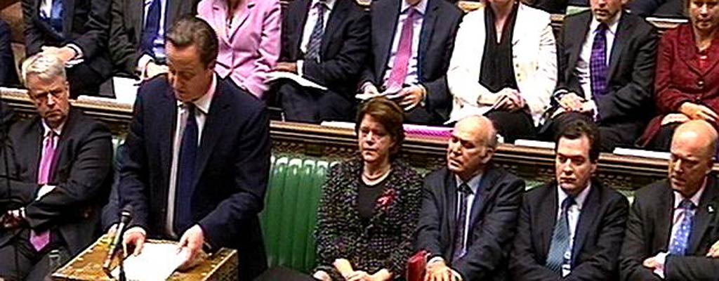 David Cameron makes a statement on the Leveson Report